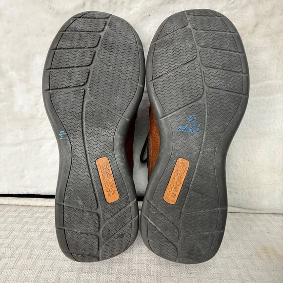 Rockport Works Mens Leather Boat Shoes Size 11.5M Brown - Picture 7 of 8